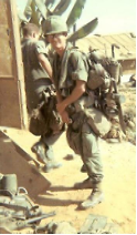 Photograph of Corporal Jimmie Ray Green, U.S. Army, in Vietnam, circa 1968 (VVMF)